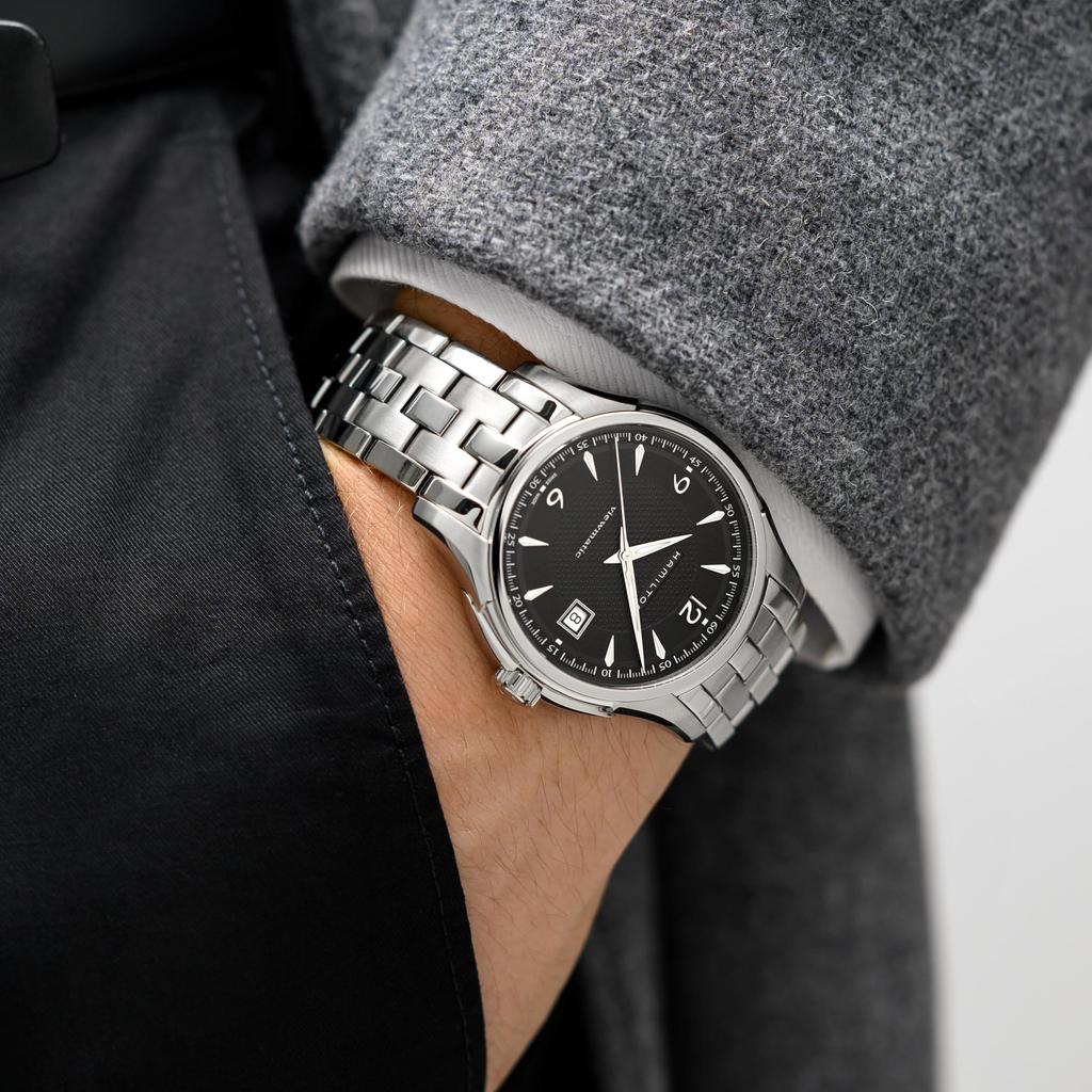 Часы HAMILTON с подлинной гарантией AMERICAN CLASSIC JAZZMASTER VIEWMATIC H32515135 Импортные [Hamilton] Мужские [Обычный продукт]