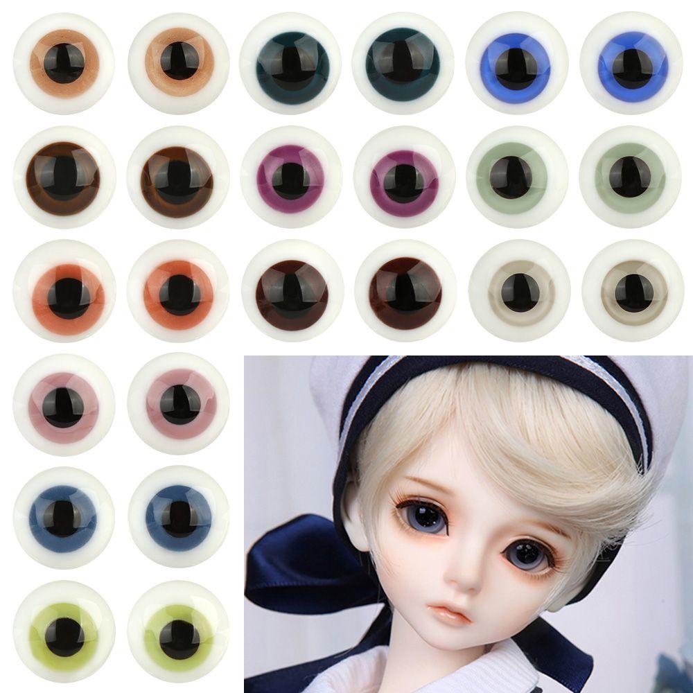 8mm Accessories DIY Doll Making Crafts Safety Animal Toy Doll Glass Eyes Doll Eyeballs