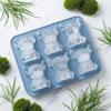 Cute Highland Cow Silicone Ice Cube Mold Animal-Shaped Ice Tray for Whiskey Food Grade Perfect for Home Bar Supplies