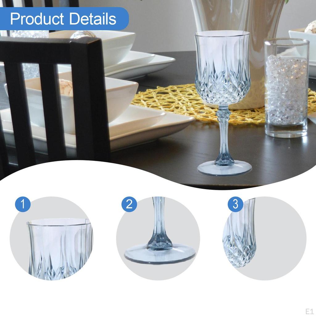 Бокал Классический Домашний Декор Стильный Легкий Напиток Питьевая Посуда для Подарка на День Рождения Мероприятий