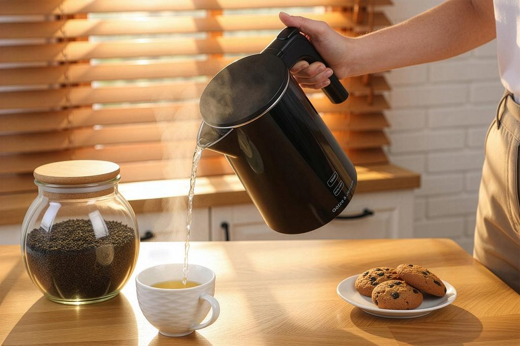 Götze & Jensen Kt730K 2200 W 1 Electric Kettle Black 1 Pc