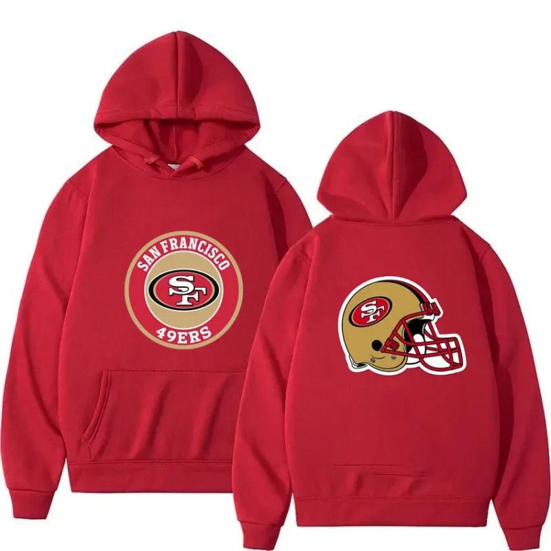 Мужская одежда с логотипом San Francisco 49ers, европейский размер
