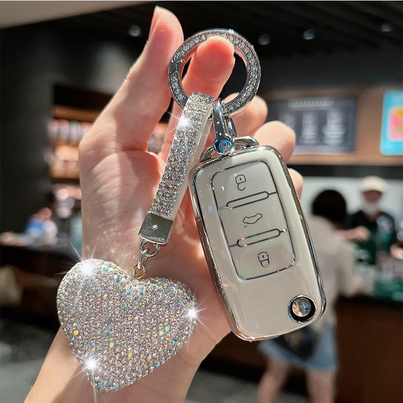 Чехол для ключа Volkswagen для Lavida, Sagitar, Tayron X, Golf, Lamando, Passat, Magotan, Tiguan L