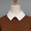 Shirt Sweater White Fake False Collar for Womens Formal Suit Neck Choker Adjustable Detachable Collar Decorative Female Necktie
