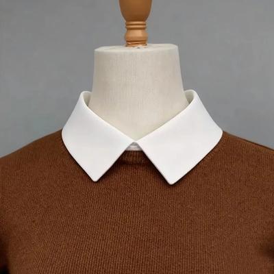Shirt Sweater White Fake False Collar for Womens Formal Suit Neck Choker Adjustable Detachable Collar Decorative Female Necktie
