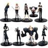 Новая Аниме Фигурка One Piece Игрушки 16-23 см Черная Серия Модель Кукла ПВХ Фигурка Действия Коллекция Украшение Детский День Рождения Подарок Игрушка
