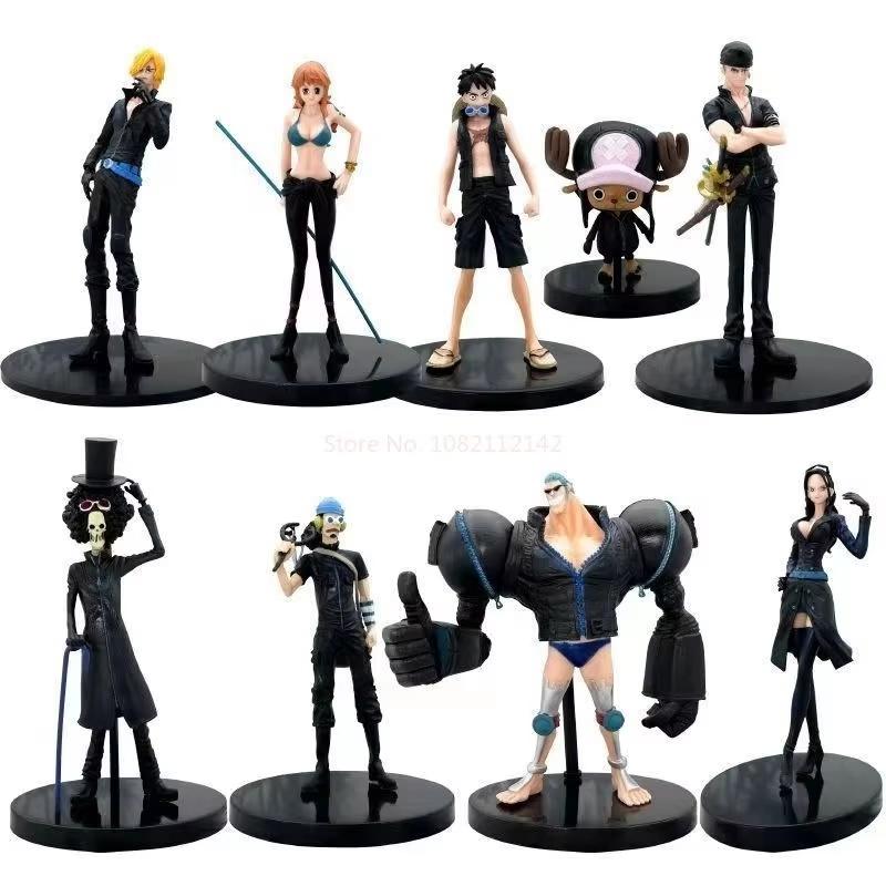 Новая Аниме Фигурка One Piece Игрушки 16-23 см Черная Серия Модель Кукла ПВХ Фигурка Действия Коллекция Украшение Детский День Рождения Подарок Игрушка
