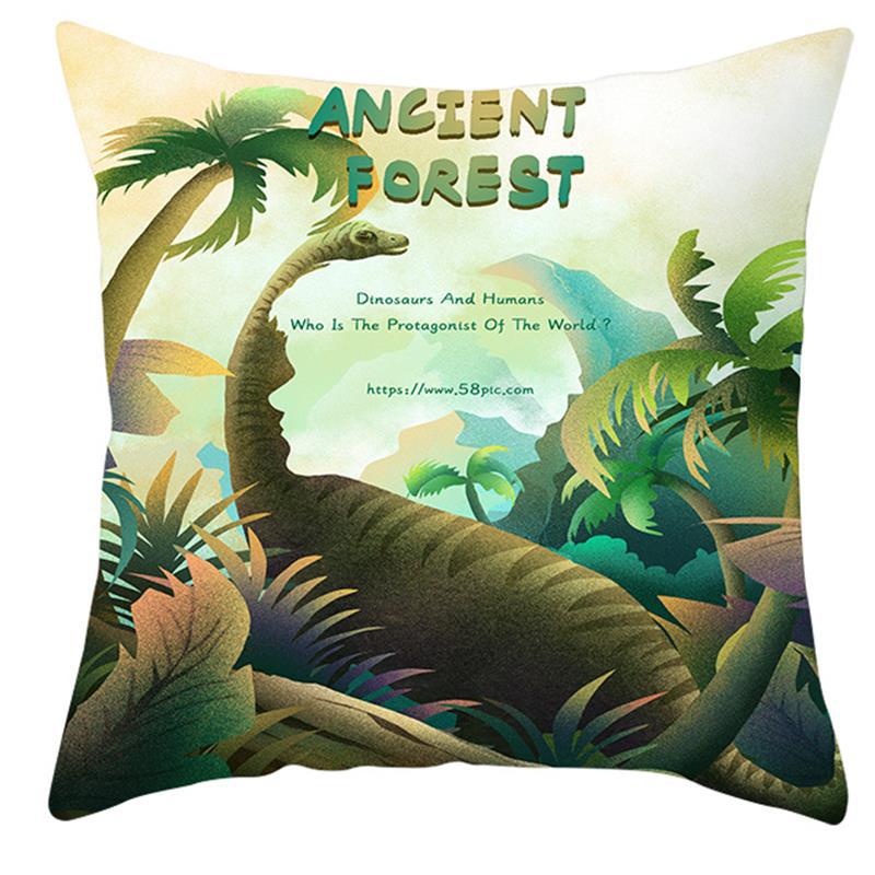 New Dinosaur World Pillow Case Home Gift Pillow Case