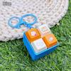 Keys Button Finger Keyboard Caps Cartoon Four-square Keychain Relaxing Clicker Toy