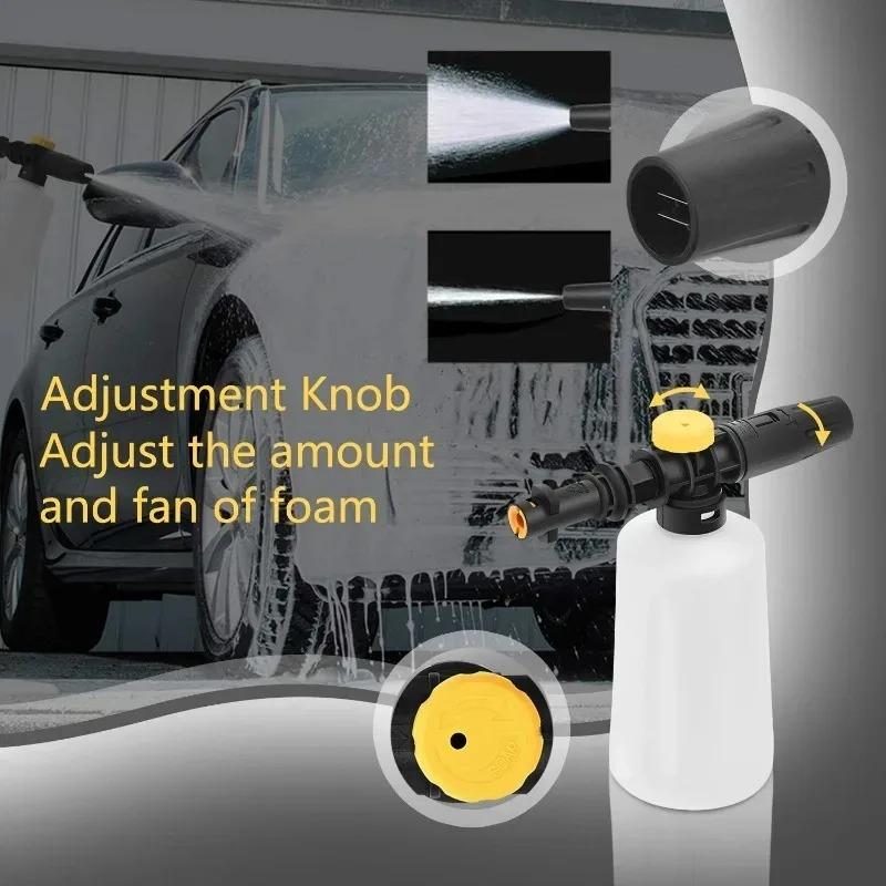 Для генератора мыльной пены для мойки высокого давления Karcher K2 K3 K4 K5 K6 K7, 750 мл, пенная насадка Snow Foam, хорошая