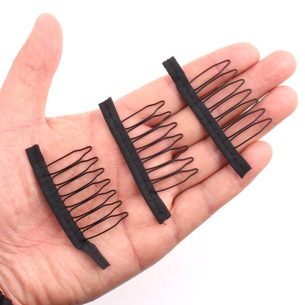 Making Tool Black Wig Combs Hair Clips Wig Accessories Cloth Wig Combs Sewing Hair Wig Clips Tools