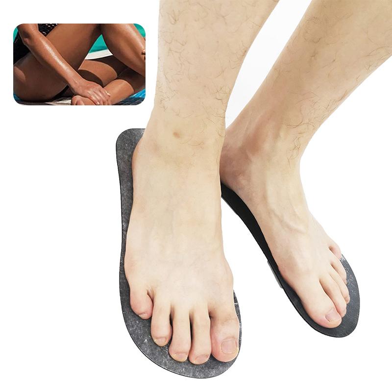 10 пар одноразовых женских тапочек для загара, липкие подошвы для загара, защитные наклейки для ног для спрей-загара, аксессуар для тела, тапочки