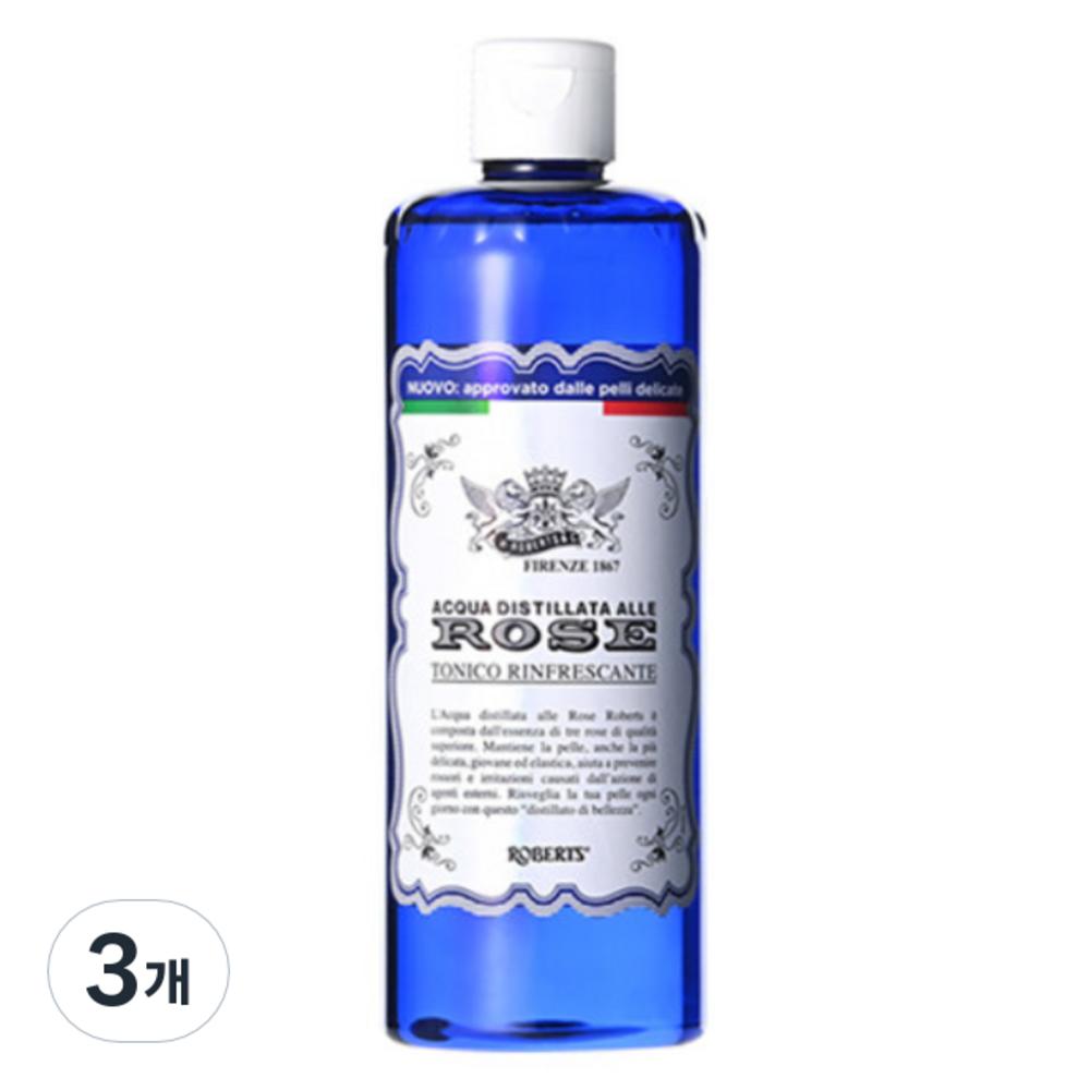ACQUA ROSE Roberts Rose Water Skin, 400 мл, 3 шт.