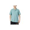 Embroidered Logo Sport Casual Polo Shirt Men Tops Blue CJ4457-309