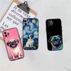 LO27 Cute Pug Dog Soft Shell Phone Case for Xiaomi Poco C40 C50 C51 C55 C65 C71 C75 F3 F5 F6 F7 M2 M3 Pro Ultra
