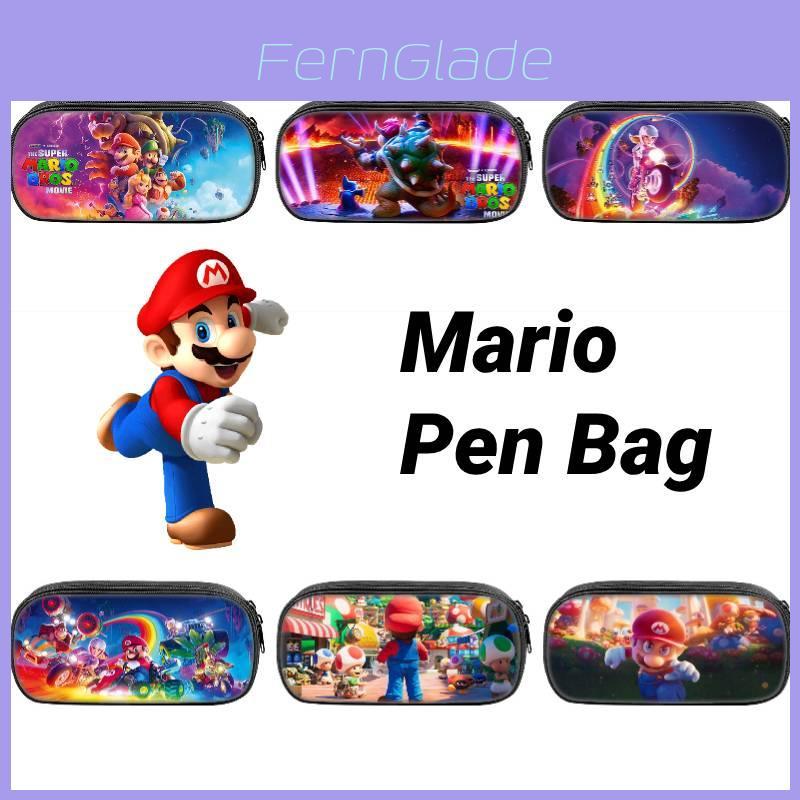 Пенал Nintendo Super Mario для учеников начальной школы, мультяшный стиль, сумка для хранения ручек