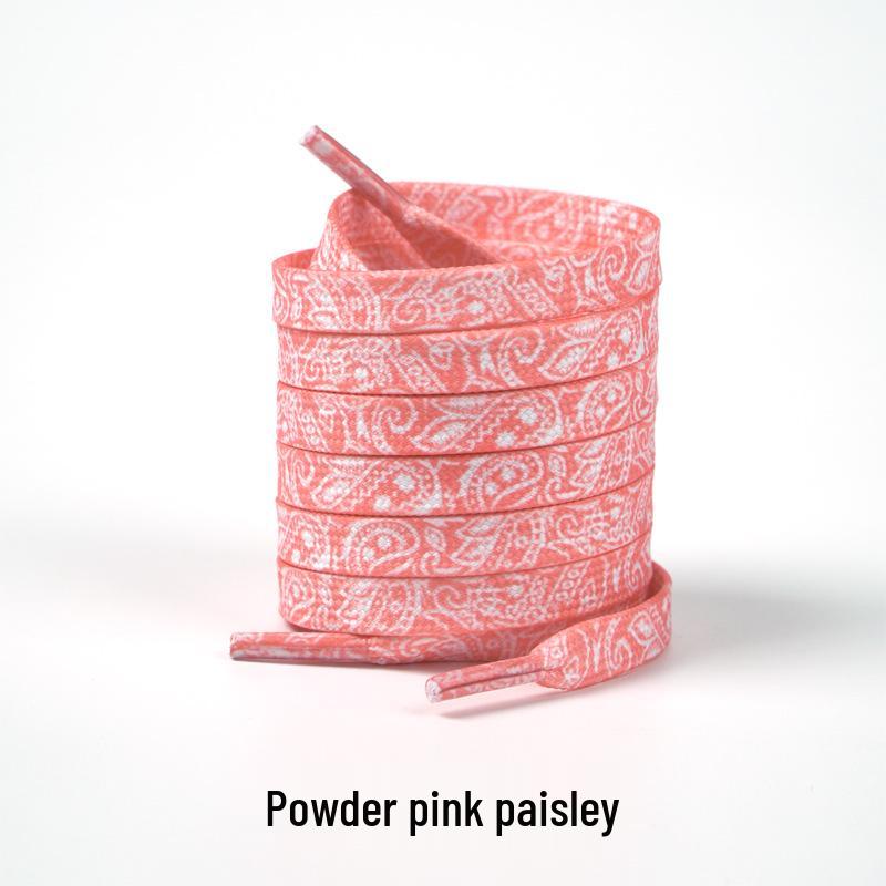 Cashew Flower Shoelaces for Air Force 1, Canvas Shoes, and Dunk Sneakers – Unisex