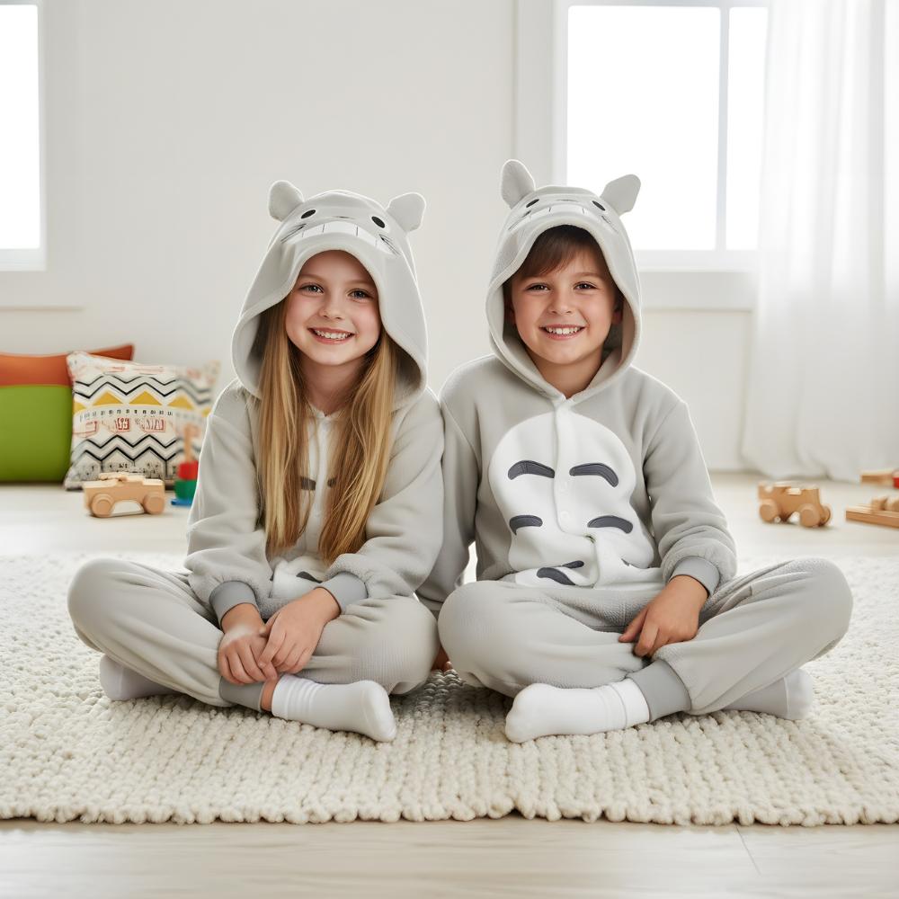 Piżama Onesie Kigurumi Kostium Przebranie Totoro Dzieci 125-135Cm