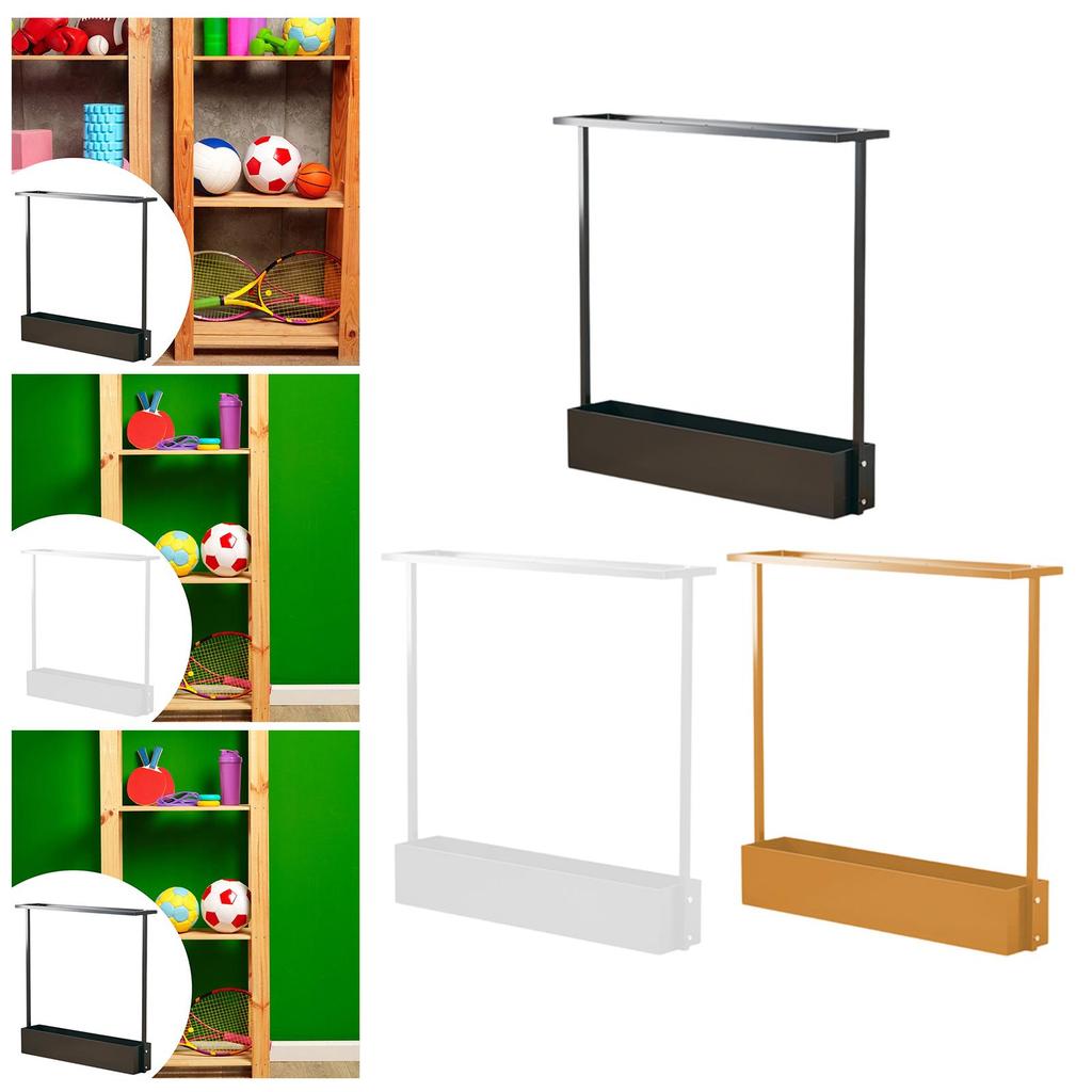 Badminton Racket Holder Heavy Duty Metal Display Rack Tennis Organizer Stand Stable