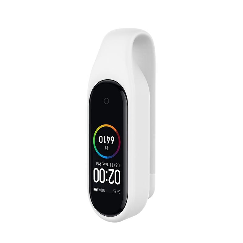 Для Smart Band Запасная пряжка Держатель Совместимый для Mi Band 6 5 Прочный Портативный Силиконовый зажим для Умного браслета A