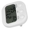 ThermoHygrometer Portable Digital Hygrometer Indoor Home Thermometer Alarm Clock