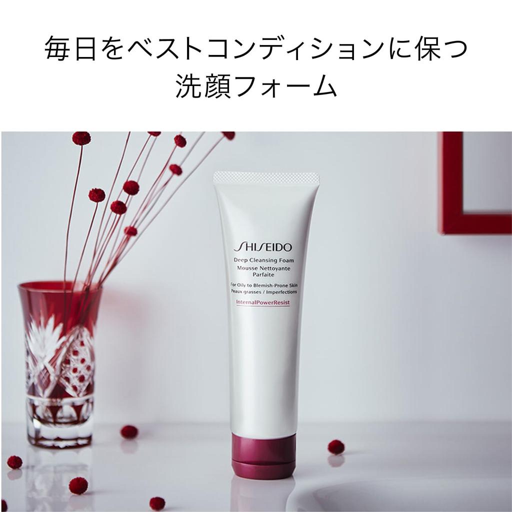 SHISEIDO Очищающая пенка для умывания 125 г Пенка для лица Освежающий зелено-цветочный аромат Уход за порами Shiseido Очищающее средство/Мыло