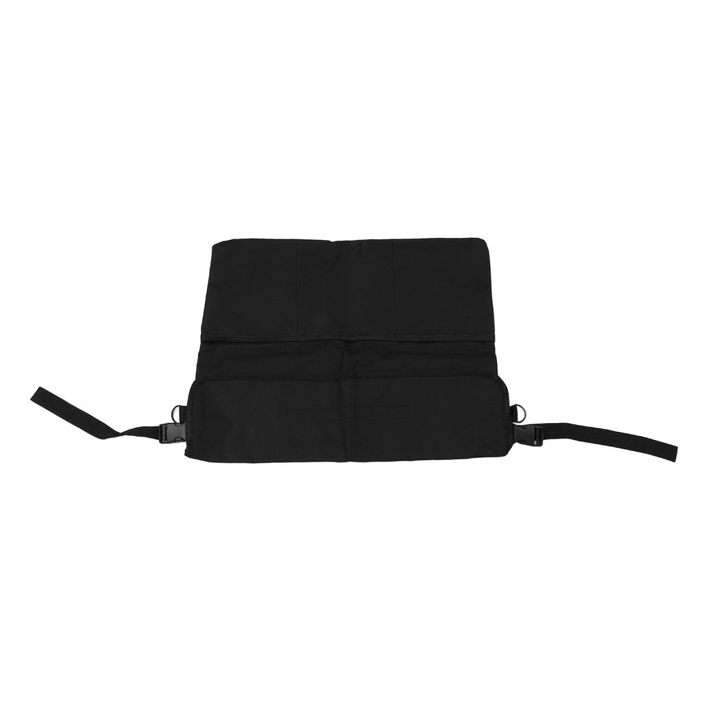 Органайзер для коляски со светоотражающей полосой из ткани Оксфорд 600D, многофункциональный одинарный плечевой ремень, белый