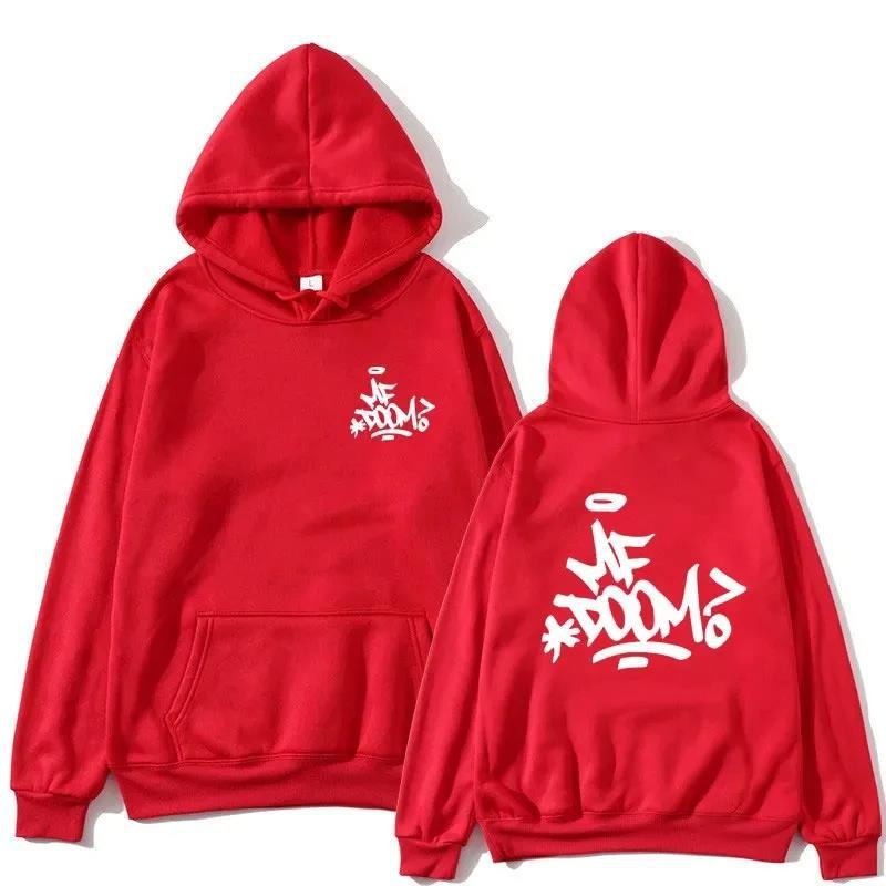 New Rapper MF Doom Madvillain The Masked Man Hoodie New Fashion Hoodies Funny Printing Hoodie Sweatshirts Men Sleeve Clothes