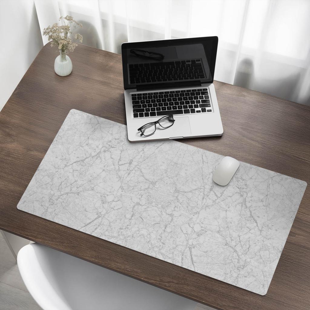 Podkładka Na Biurko Pod Mysz Klawiaturę I Laptopa Marmurowe Wzory 100X50 Cm