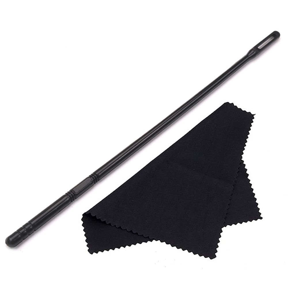 Clean Tool Woodwind with Cloth Cleaning Rod Swab Cleaning Stick Flute Cleaning Kit Piccolo Cleaning