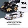 TH-Trends Hobby 1/64 095 911 GT1 LM #26 GT3 R-DTM Съемная крышка Автомобиль Сплав Моторное транспортное средство Литье под давлением Металлическая модель Детские игрушки Мальчики