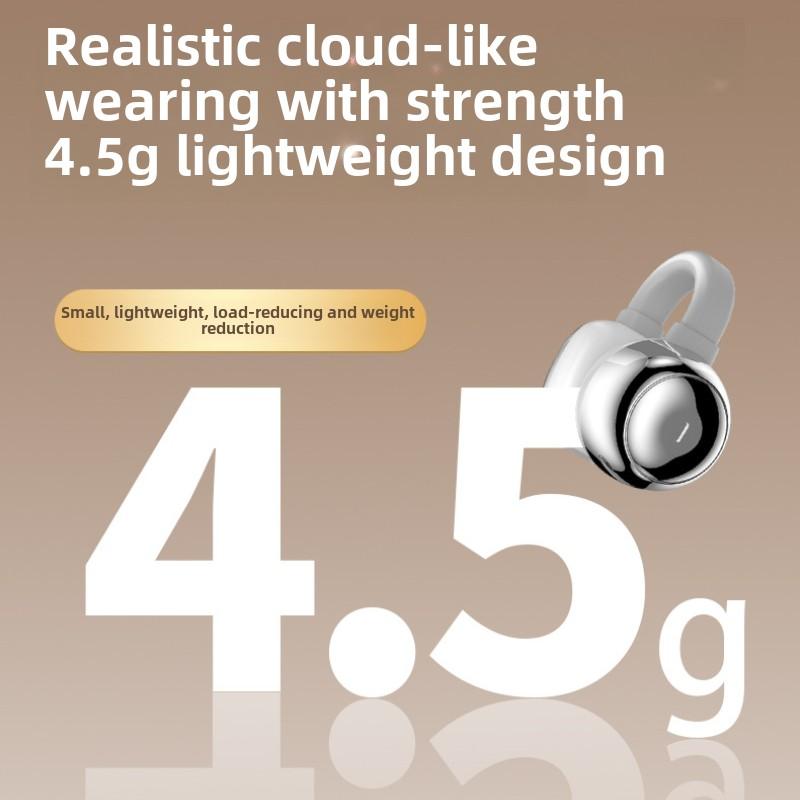 Новая открытая беспроводная беговая Bluetooth-гарнитура с ушным зажимом для длительного использования без вреда для ушей