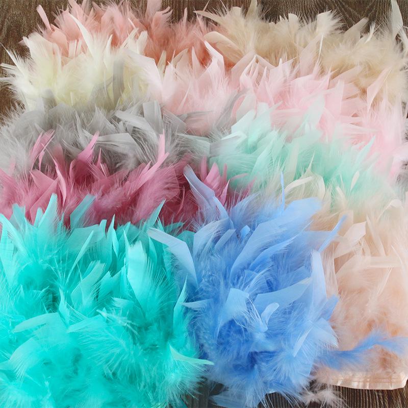 DIY Turkey Feather Jewelry & Costume Decoration Materials