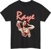 Raye Tour Унисекс Футболка с Графикой для Любителей Музыки Винтажный Стиль Ретро Эстетика