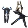 Archery Bow Feet Bow Stand Portable Foldable Rubber Bow Support for Bow Limbs Outdoor Archery Bow