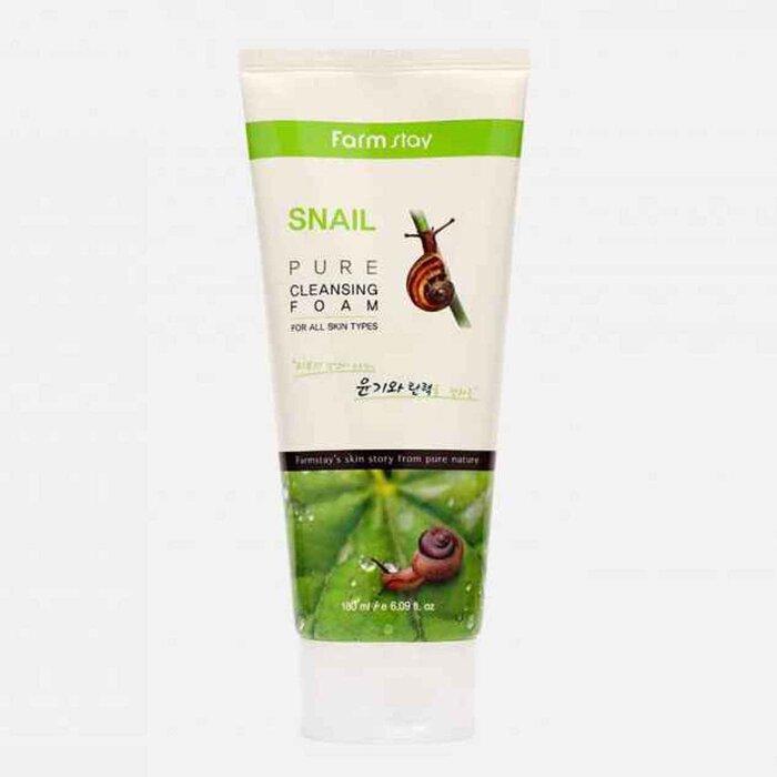 FARM STAY SNAIL PURE CLEANSING FOAM