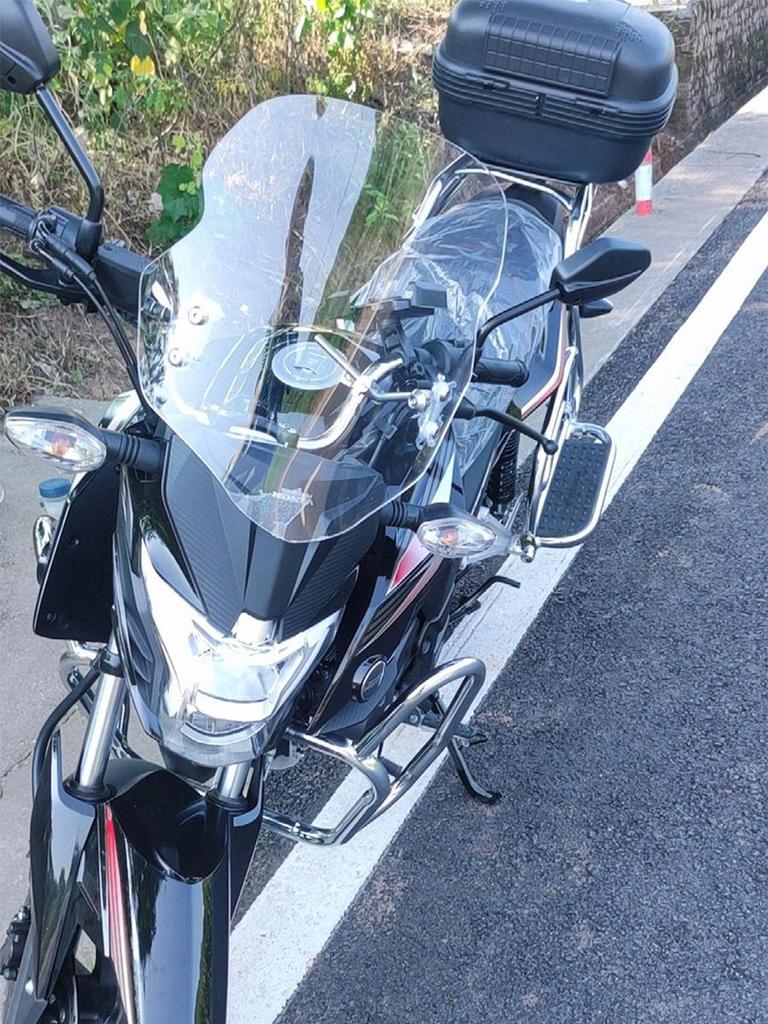 Совместимое ветровое стекло для Haojue DKS, Suzuki, Honda, CB400F, GL и других мотоциклов.