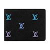 Louis Vuitton Multiple Embroidered Denim Wallet Women wallet Gradient-Blue M13964