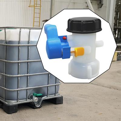 Клапан-переключатель IBC Tote DN40 для контейнеров для воды, сверхпрочные фитинги для бочек, герметичные.