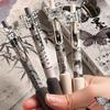 4PCS/Set Butterfly Patch Neutral Pen Soft Grip Writing Tools High Quality Signature Pen  Gift