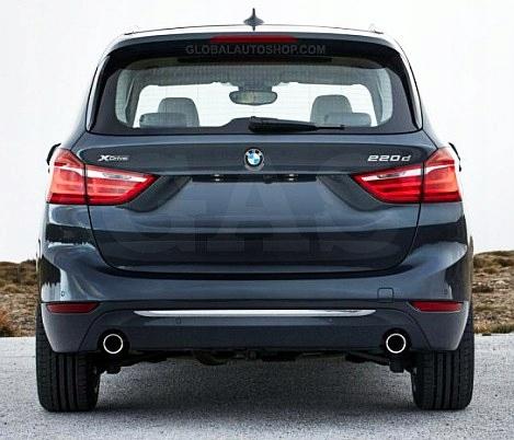 BMW 2 F46 Gran Tourer 2014+ CHROME Tailgate Trim