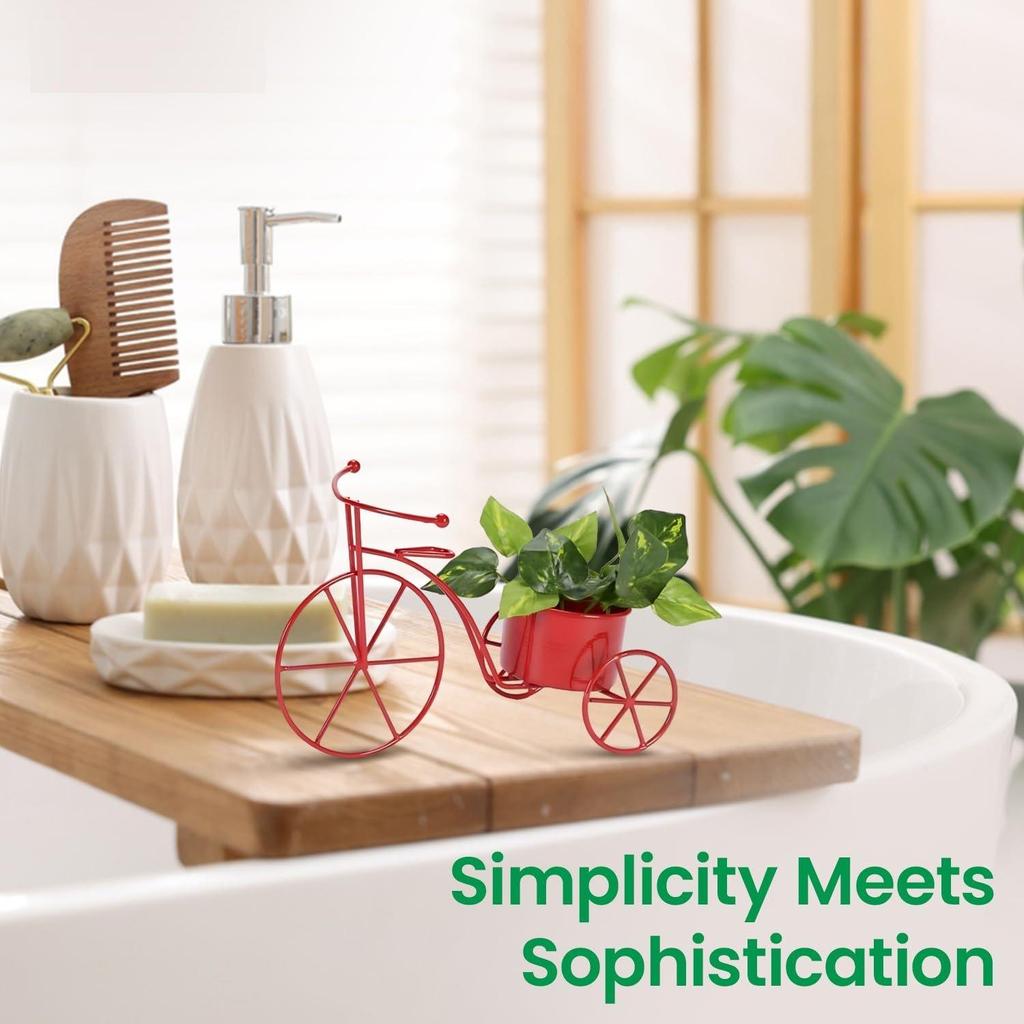 Metal Flower Vase Planter Pot - Pedal Paradise