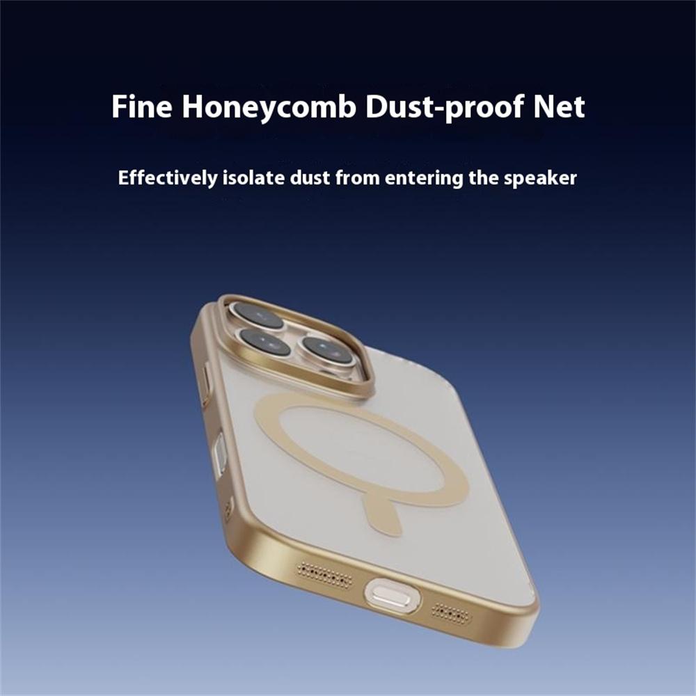 For iPhone 16 Pro Case Compatible with MagSafe Matte PC Back Cover