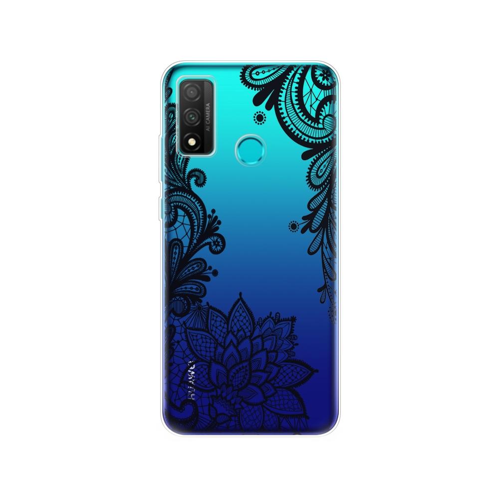 Чехол для Huawei P smart 2020, мягкий силиконовый чехол из ТПУ на заднюю панель телефона PSmart 2020 POT-LX1A, 6,21 дюйма, защитный чехол-бампер, чехол