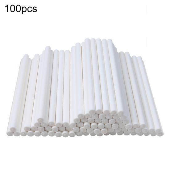 100 шт., палочка для леденцов, универсальные бумажные палочки для конфет, DIY топперы для торта, бумажная палочка для украшения десерта