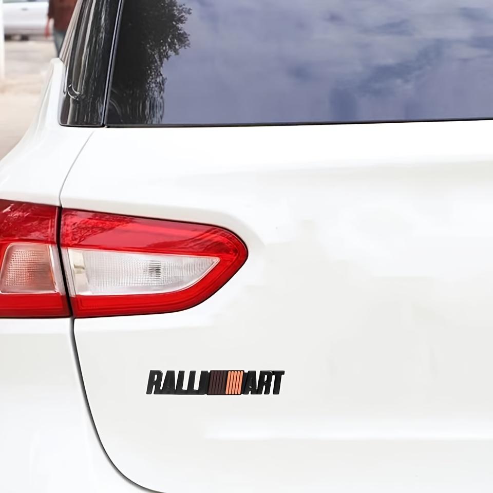 Персонализируйте свой автомобиль уникальным английским логотипом RALLIART, который является водонепроницаемым и устойчивым к солнцу, для украшения кузова вашего автомобиля.