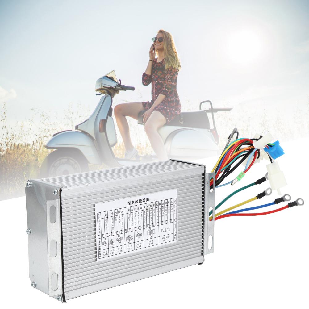 18 трубок 48V1000W Электрический велосипед Контроллер из алюминиевого сплава Бесщеточный Большая мощность Аксессуар для электровелосипеда