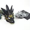 Plastic Dragon Head Mask Full Face Masquerade Mask Punk Halloween Mask  Makeup