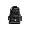 Coach Кожаные Низкие Спортивные Повседневные Туфли Мужские Черные C8812-BLK