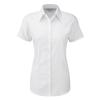 Russell Womens/ladies Herringbone Short Sleeve Work Shirt